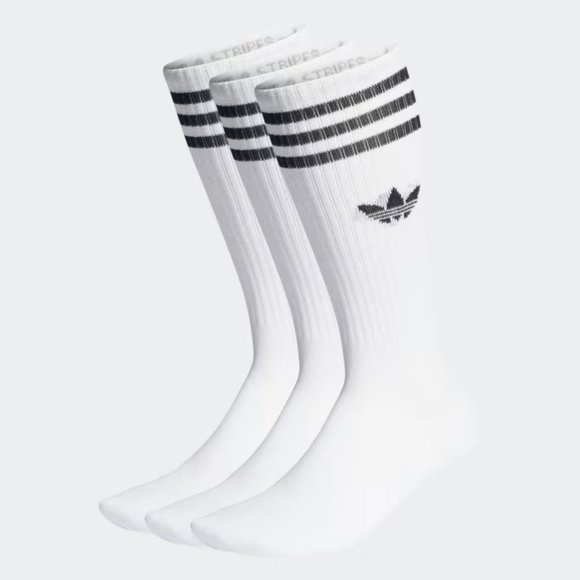 adidas Other - Adidas SOLID CREW SOCKS (2 pairs, 1 unbranded)